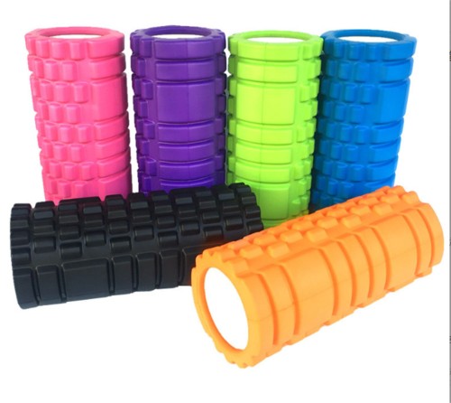 Manufacturers direct hollow yoga roll muscle relaxation roller yoga stick