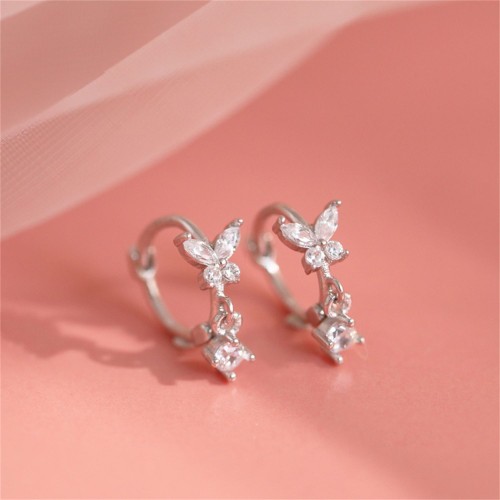 Wholesale new high-end fashion womens silver stud earrings