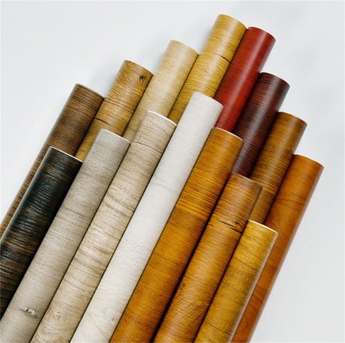 Wholesale Self-Adhesive wooden type wall sticker for Bedroom and Living Room
