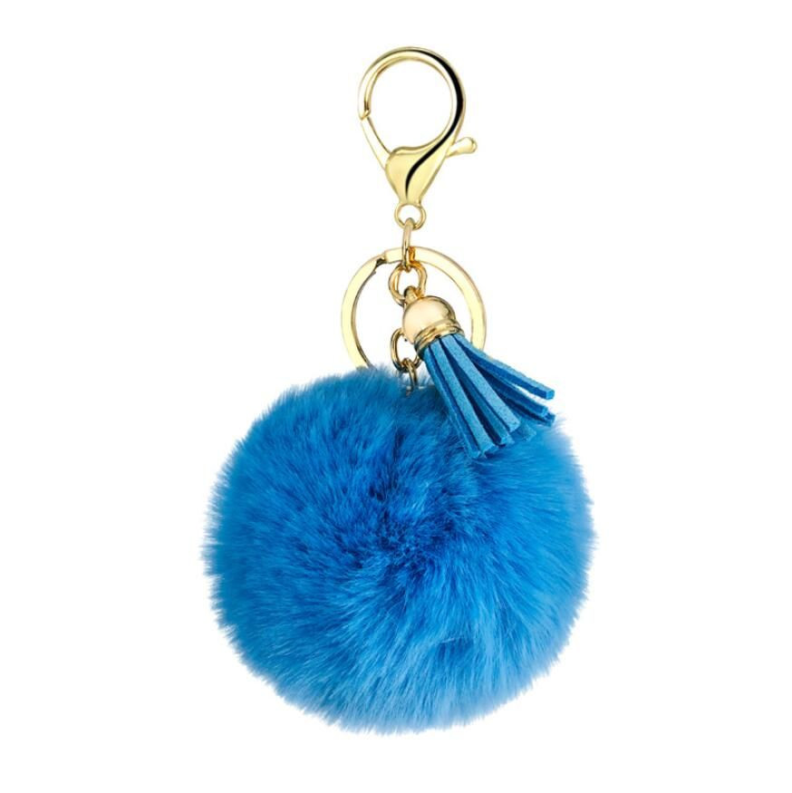 New fringe Plush key chain pendant lady bag pendant creative gift