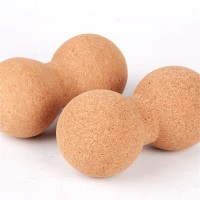 Wholesale corn yoga ball peanut fascia ball muscle relaxation cork massage ball