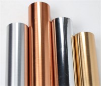 High quality Self-Adhesive Waterproof metal color wall sticker