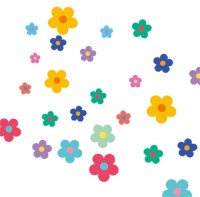 Wholesale Self-Adhesive INS type wall sticker for Living Room Decoration
