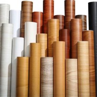 Wholesale Self-Adhesive wooden type wall sticker for Bedroom and Living Room