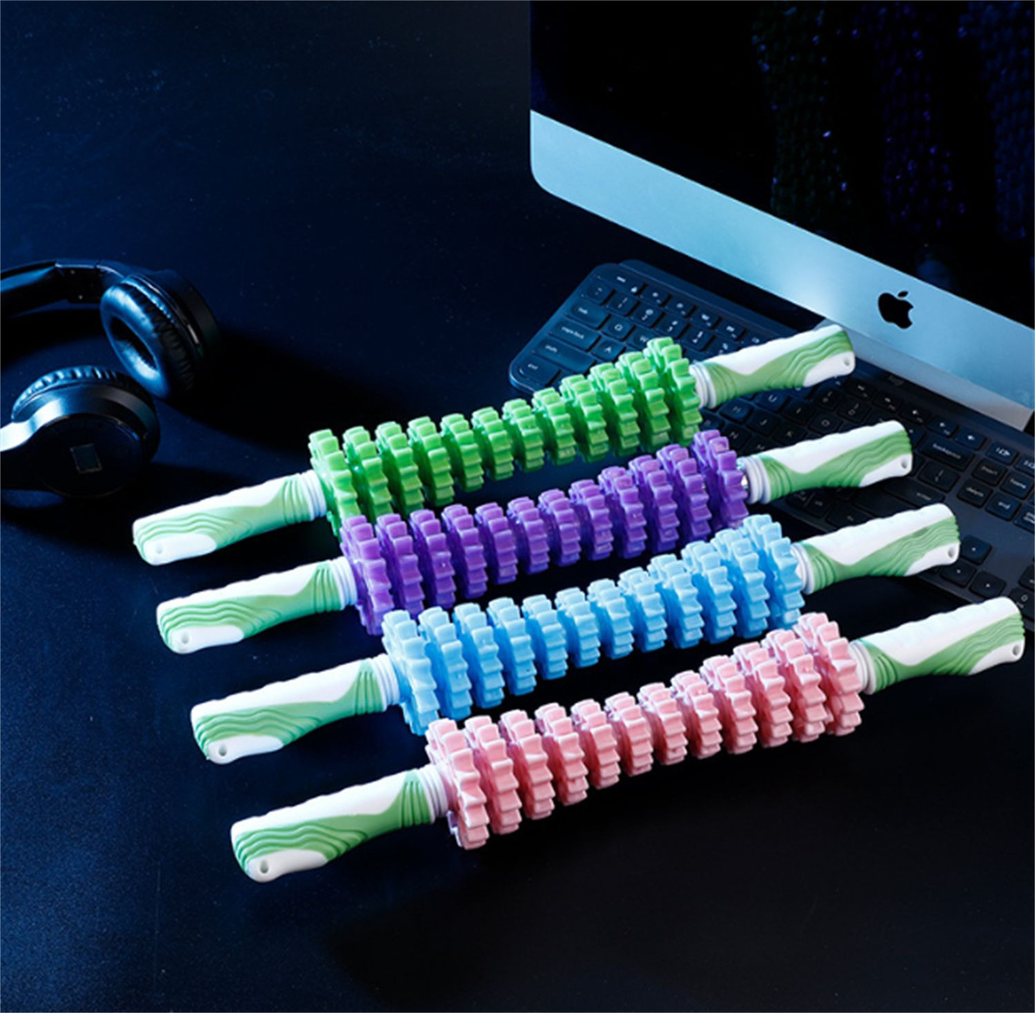 Wholesales yoga massage stick muscle relaxation fitness equipment fascia stick