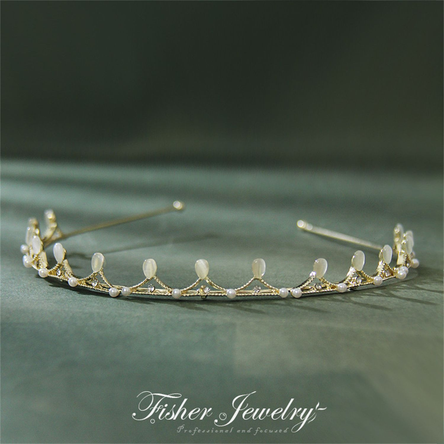 Light luxury and high-end feel fairy-like versatile metal hairband