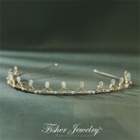 Light luxury and high-end feel fairy-like versatile metal hairband