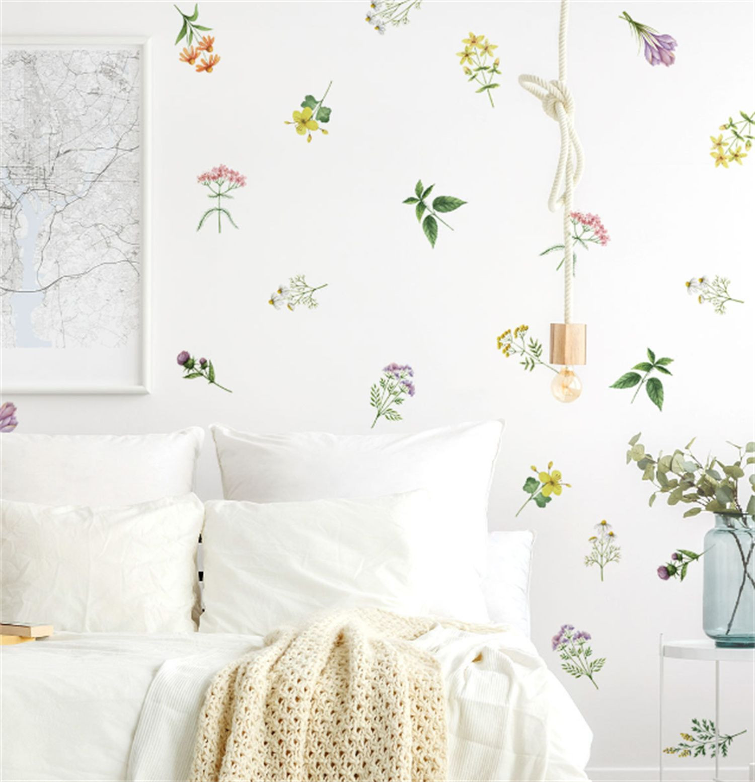 Wholesale Self-Adhesive INS type wall sticker for Living Room Decoration