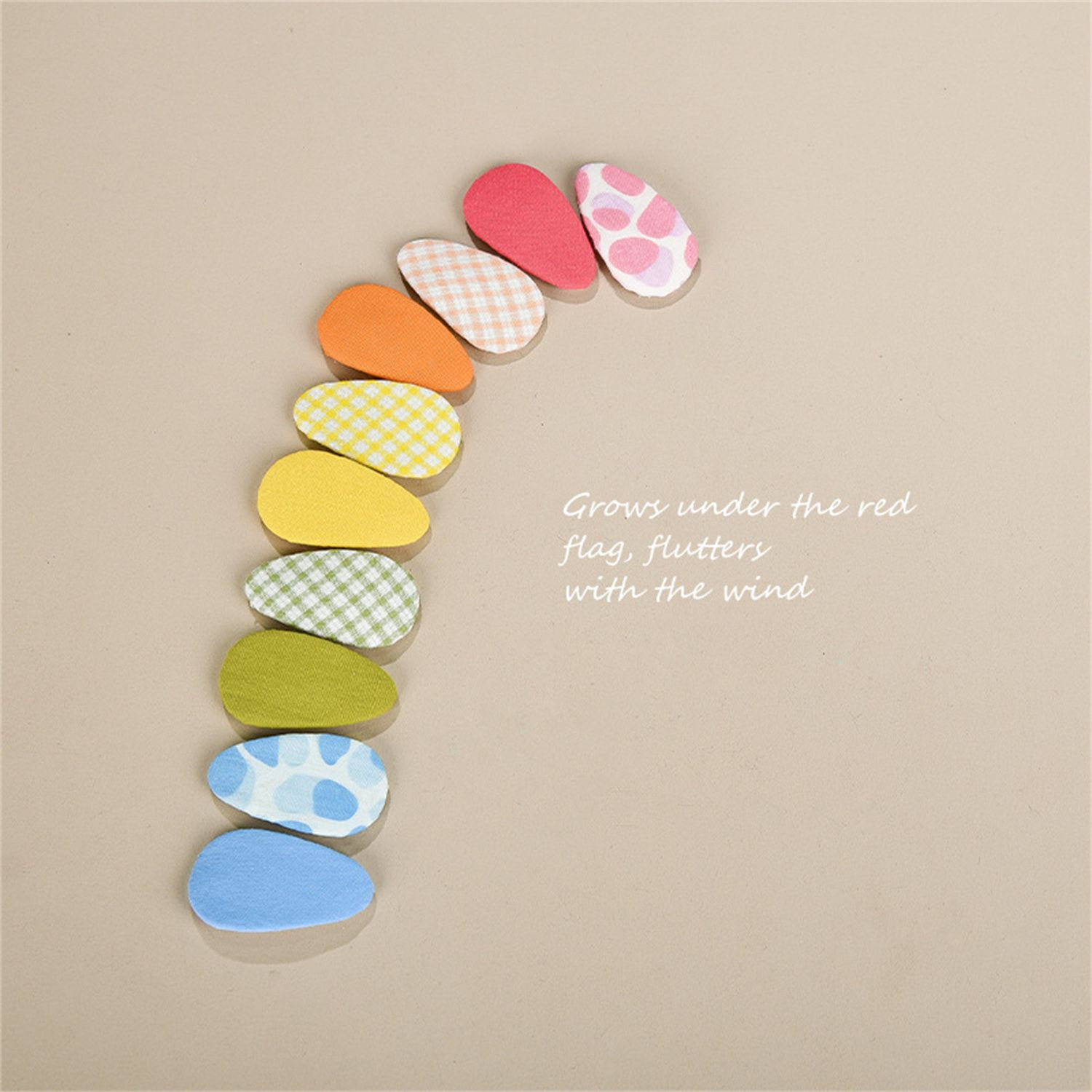 Hot selling new various colors cloth hairpin